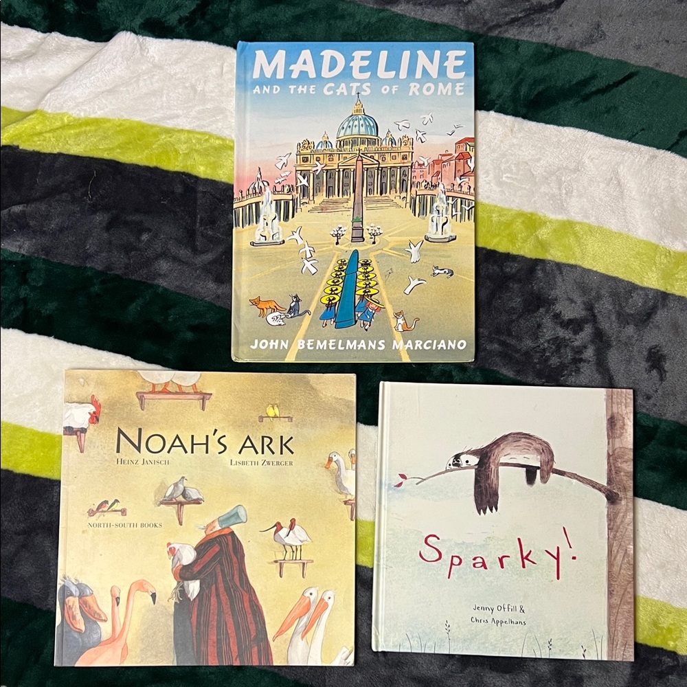 Madeline and the Cats of Rome • Noah's Ark • Sparky! - Illustrated Kids Books